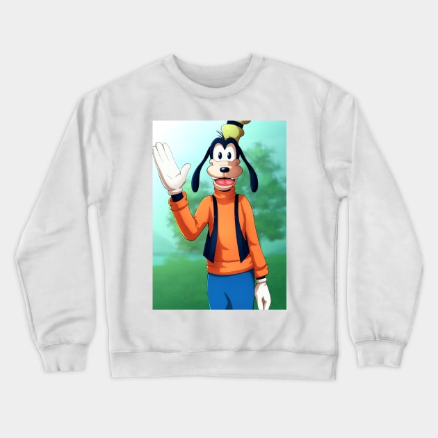 Goofy. Crewneck Sweatshirt by DeyvidEndo182